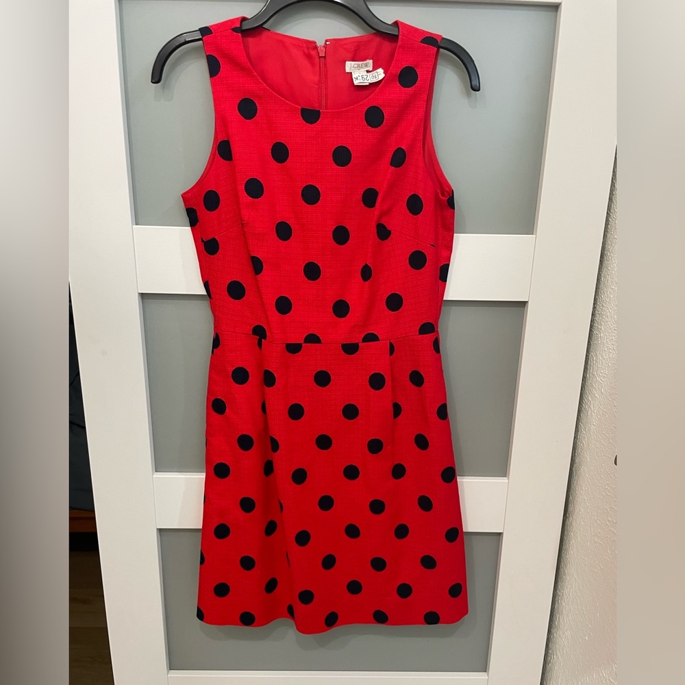 J Crew Polka Dot dress